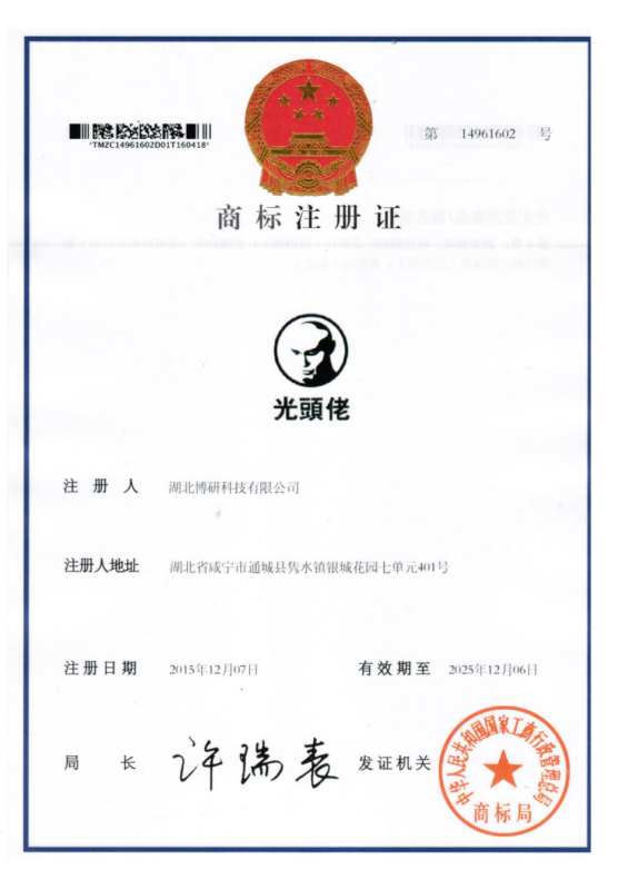 光头佬注册商标-商标图像